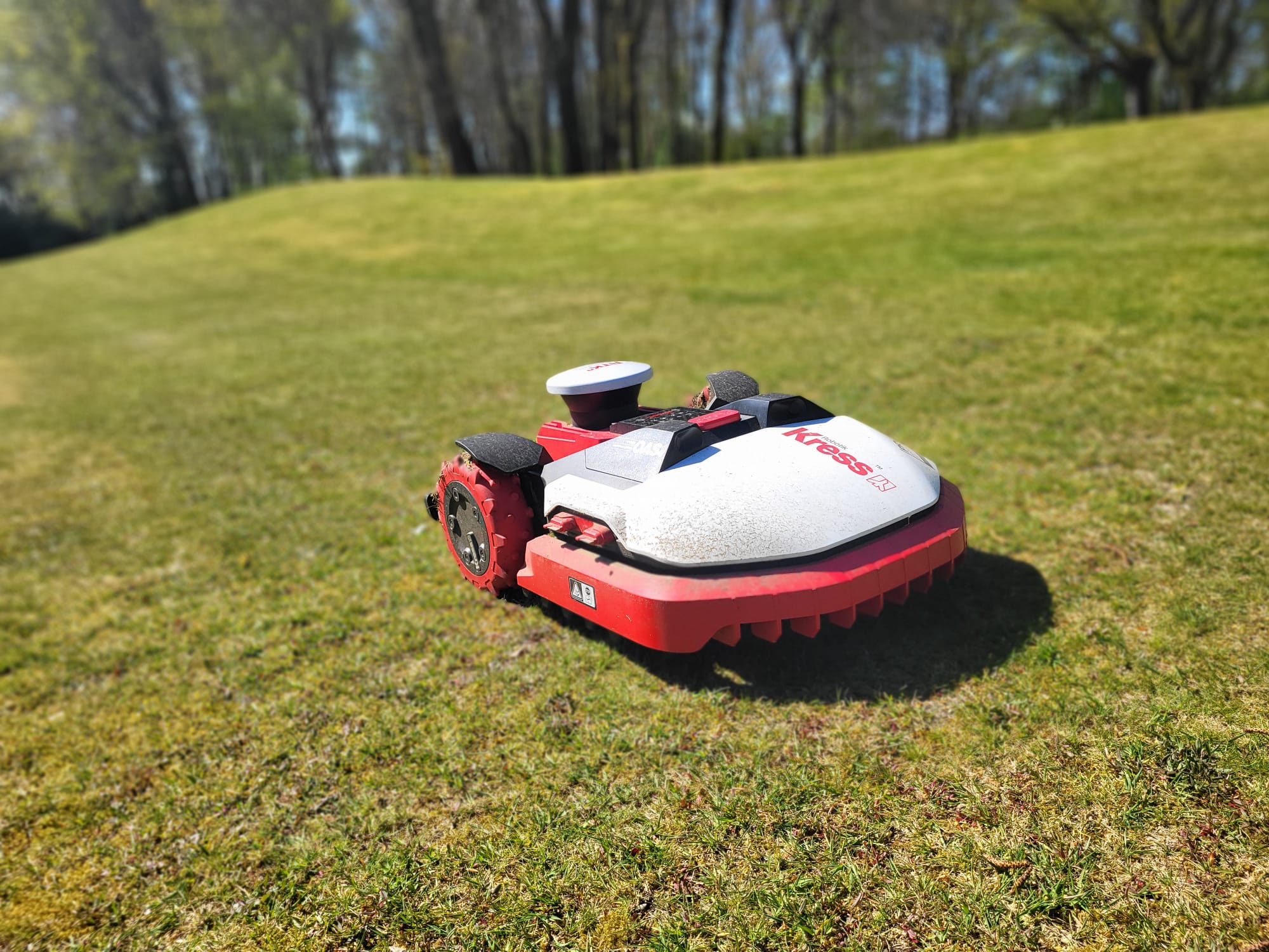Kress robotmaaier golfbaan Pitch en putt